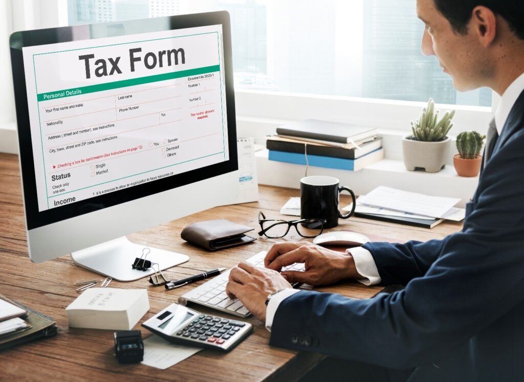 online Tax form